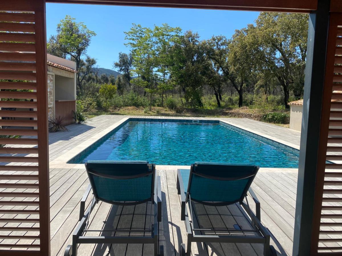 Magnifique Villa Avec Piscine Au Coeur Des Vignes Cogolin Exteriér fotografie
