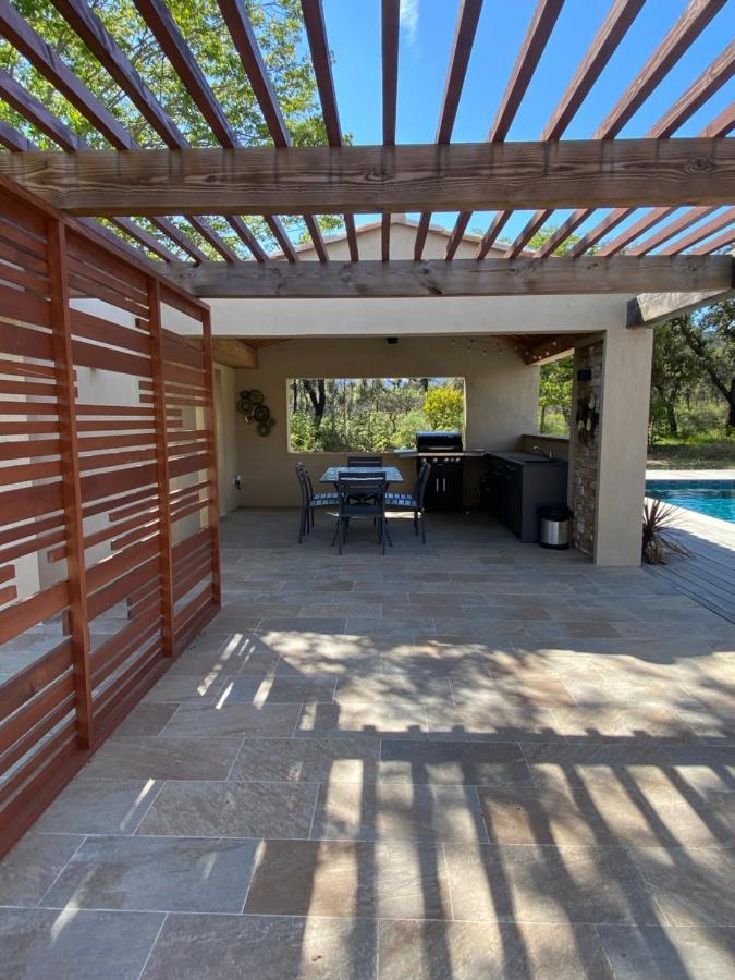 Magnifique Villa Avec Piscine Au Coeur Des Vignes Cogolin Exteriér fotografie